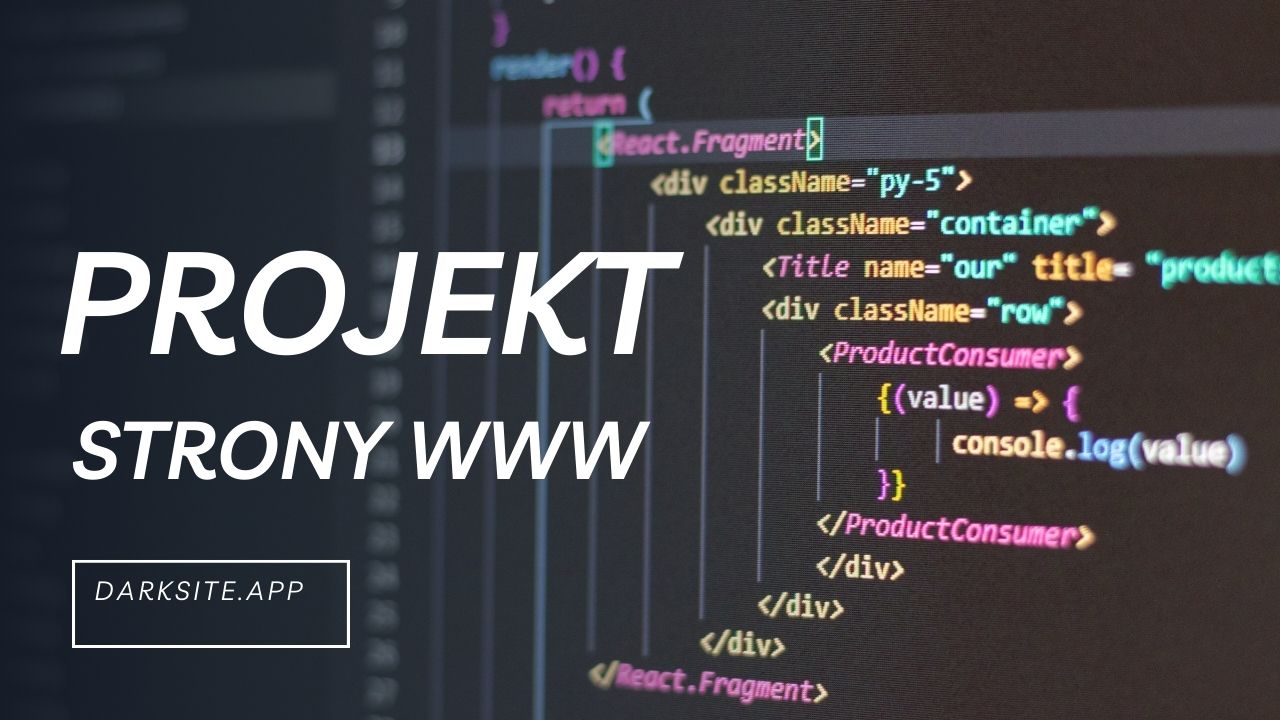 Projekt strony WWW